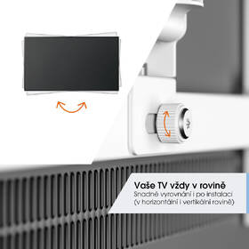 Držák TV Vogel’s TVM 3243W polohovatelný, pro úhlopříčky 19" až 43", nosnost 15 kg bílý

 obrázek produktu 6 z 13