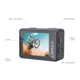 Outdoorová kamera LAMAX X5.2 černá barva
