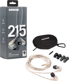 Sluchátka Shure SE215 průhledná

 obrázek produktu 3 z 5