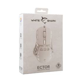 Myš White Shark ECTOR bílá

 obrázek produktu 6 z 6