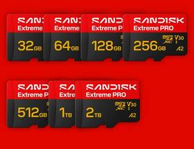 Paměťová karta SANDISK 256GB UHS-I U3 (250R/170W) + SD apaptér 

 obrázek produktu 2 z 3