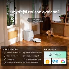 Robotický vysavač Narwal Freo 20 bílý

 obrázek produktu 9 z 11