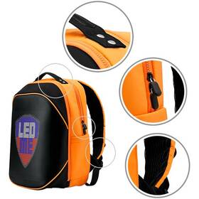 Batoh na notebook Prestigio LEDme MAX 25L černý/oranžový

 obrázek produktu 8 z 10