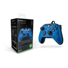Gamepad PDP Wired Controller pro Xbox One/Series - blue camo 

 obrázek produktu 5 z 5