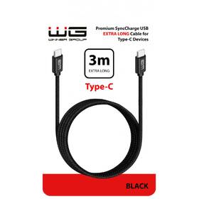 Kabel WG USB-C/USB-C, 3m černý

 obrázek produktu 1 z 1