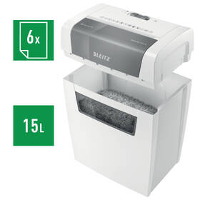 Skartovač Leitz IQ Home P4 bílý

 obrázek produktu 4 z 6