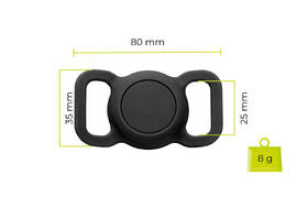 Pouzdro Mobile Origin AirTag Pet Collar černý

 obrázek produktu 9 z 10