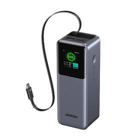 Powerbanka UGREEN 20000 mAh, 165W šedá

 obrázek produktu 2 z 7