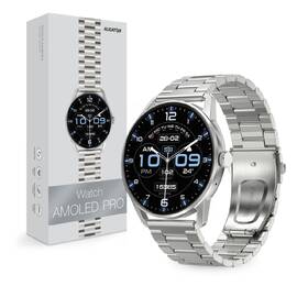 Chytré hodinky Aligator Watch AMOLED PRO stříbrné

 obrázek produktu 12 z 12