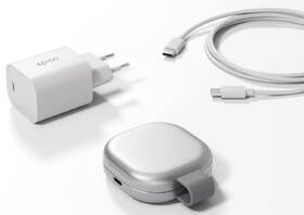 Bezdrátová nabíječka Epico UltraBase Qi2 25W 2in1 Fold kovová Mag+ EF35 stříbrný

 obrázek produktu 4 z 7
