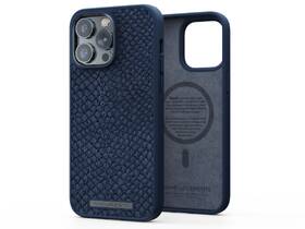 Kryt na mobil Njord Salmon Leather Magsafe na Apple iPhone 13/14 Pro Max modrý

 obrázek produktu 4 z 6