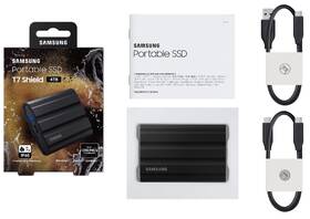 SSD externí Samsung T7 Shield 4TB černá barva
