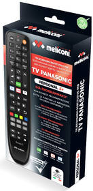 Dálkový ovladač Meliconi Gumbody Personal 5+ pro Panasonic černý

 obrázek produktu 1 z 1