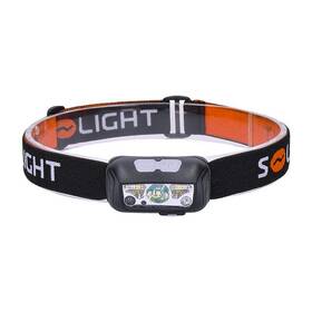 Čelovka Solight 150 + 100 lm, bílé a červené světlo, Li-Ion, USB 

 obrázek produktu 1 z 5