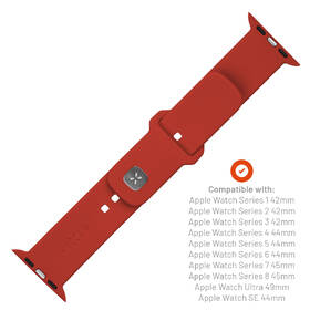 Řemínek FIXED Silicone Sporty Strap na Apple Watch Ultra 49mm červený

 obrázek produktu 3 z 5