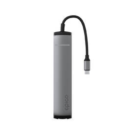 USB Hub Epico 6in1 Slim 8K USB-C/1× USB-C, HDMI, 3× USB 3.0 šedý

 obrázek produktu 2 z 7