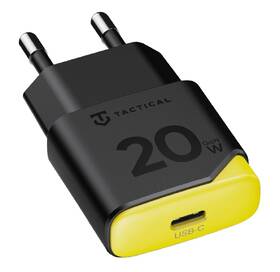 Nabíječka do sítě Tactical Minimi GaN 20W, 1×USB-C černá/žlutá

 obrázek produktu 1 z 5