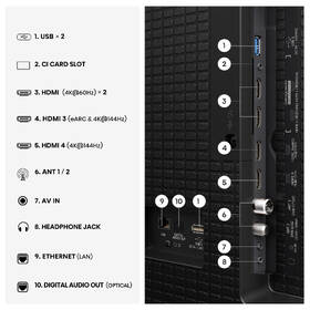 Televize Hisense 100E7S PRO 

 obrázek produktu 8 z 11
