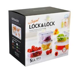 Sada potravinových dóz Lock&lock HPL806S5 5 ks plast

 obrázek produktu 1 z 2