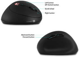 Myš Connect IT vertikální, ergonomická pro ženy černá

 obrázek produktu 9 z 12