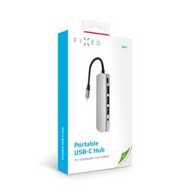 USB Hub FIXED Hliníkový HUB 6IN1 s rozhraním USB-C stříbrný

 obrázek produktu 6 z 6