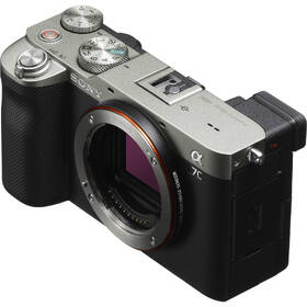 Digitální fotoaparát Sony 7C, tělo stříbrná barva
