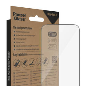 Tvrzené sklo PanzerGlass Ultra-Wide Fit na Apple iPhone 14 Pro s instalačním rámečkem 

 obrázek produktu 5 z 6