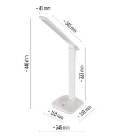Stolní LED lampička EMOS CHASE bílá

 obrázek produktu 6 z 13