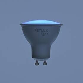 Chytrá žárovka RETLUX RSH 101, GU10, 4,5 W, RGB, CCT 

 obrázek produktu 6 z 9