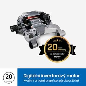 Pračka Samsung WW90DG6U85LKU4 bílá barva
