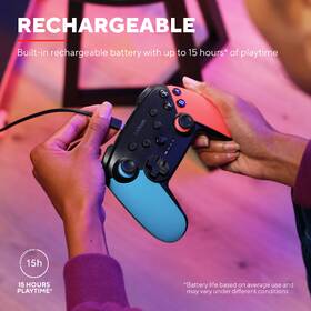 Gamepad Trust GXT 1246B Muta pro Nintendo Switch červený/modrý

 obrázek produktu 8 z 8