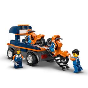 Stavebnice LEGO® City 60491 Kamion na přepravu motorek 

 obrázek produktu 2 z 8