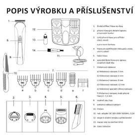 Zastřihovač multifunkční Vigan ZB6V1 bílý

 obrázek produktu 2 z 5