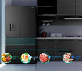 Americká lednice Hisense RF749N4WFF černá

 obrázek produktu 7 z 8