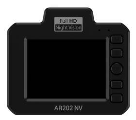 Autokamera NAVITEL AR202 NV černá barva

