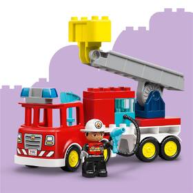 Stavebnice LEGO® DUPLO® 10473 Hasičské auto s hadicí a hasičem 

 obrázek produktu 6 z 9