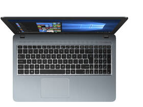 Notebook Asus X540BA-DM653T stříbrná barva

