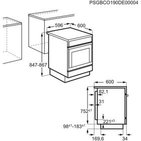 Sklokeramický sporák AEG 69079IU-MN nerez
