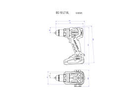Vrtací šroubovák Metabo BS 18 LT BL (bez baterie) 602325840 

 obrázek produktu 1 z 1