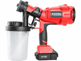 Pistole stříkací Extol Premium 8891862 20V Li-ion (s baterií) 

 obrázek produktu 2 z 9