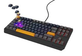 Klávesnice Genesis THOR 230, TKL, RGB, Outemu Panda, US layout, modro-šedá, černá 

 obrázek produktu 6 z 9
