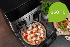 Fritéza horkovzdušná Concept FR9000 PIZZA TRIO 18,5 l černá/nerez

 obrázek produktu 27 z 32