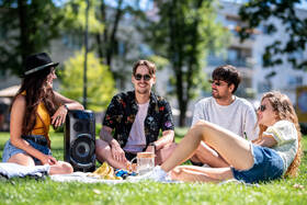 Party reproduktor GoGEN SMILEE BPS 636 černá barva
