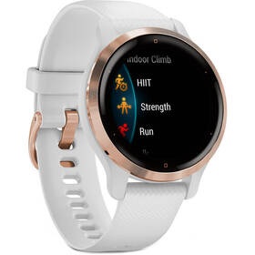 Chytré hodinky Garmin Venu 2S - Rose Gold / White Silicone Band 

 obrázek produktu 2 z 5