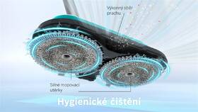 Tyčový vysavač Bosch BCS712HYG5 bílá barva
