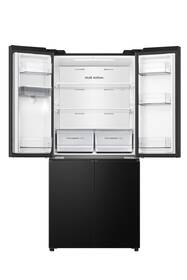 Americká lednice Hisense RQ5P470SMFE černá barva
