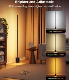 Stojací lampa Govee Floor Lamp 2 RGBICWW LED + ovladač (H607C) 

 obrázek produktu 1 z 7