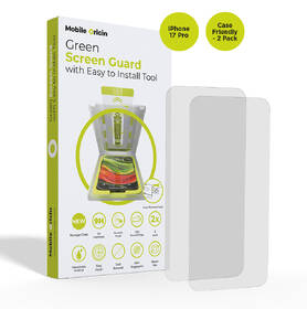 Tvrzené sklo Mobile Origin Screen Guard with easy applicator Case Friendly na Apple iPhone 17 Pro (2 ks) 

 obrázek produktu 13 z 13