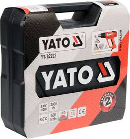 Horkovzdušná pistole YATO YT-82292 

 obrázek produktu 2 z 4