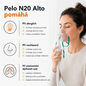 Inhalátor ultrazvukový Pelo N20 Alto bílý

 obrázek produktu 5 z 13